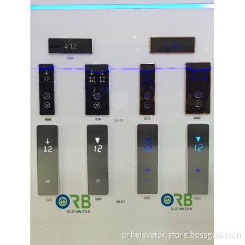 Elevator landing operation panel LOP HOP HIP push button panel